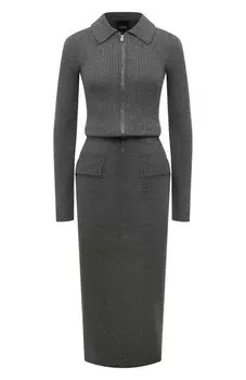 Платье из вискозы и шерсти Pinko