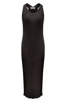 Платье из вискозы Jil Sander