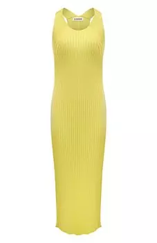 Платье из вискозы Jil Sander