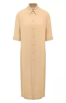 Платье из вискозы Jil Sander
