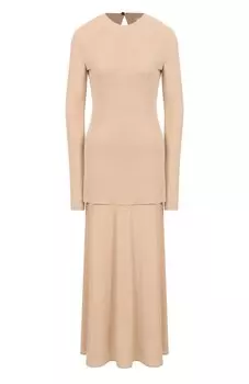 Платье из вискозы Jil Sander