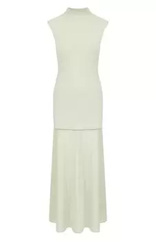 Платье из вискозы Jil Sander