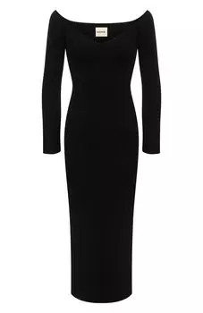 Платье из вискозы Khaite