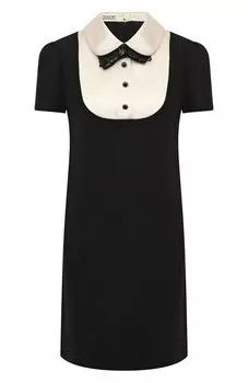 Платье из вискозы Miu Miu