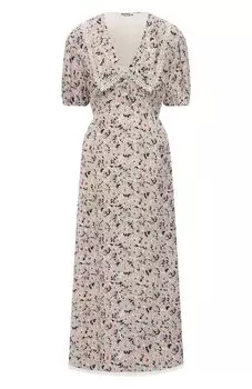 Платье из вискозы Miu Miu