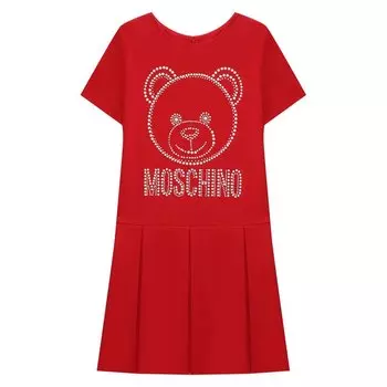 Платье из вискозы Moschino