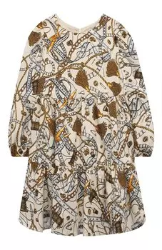 Платье из вискозы Moschino