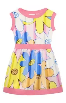 Платье из вискозы Moschino