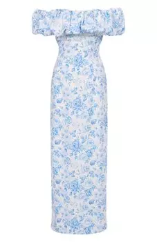 Платье из вискозы ROWEN ROSE
