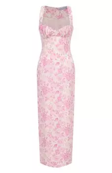Платье из вискозы ROWEN ROSE