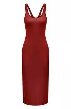 Платье из вискозы Saint Laurent