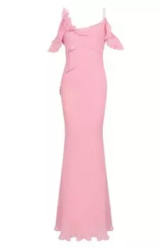 Платье из вискозы self-portrait