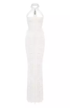 Платье из вискозы self-portrait