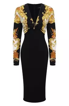 Платье из вискозы Versace