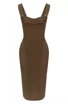 Платье из вискозы Versace