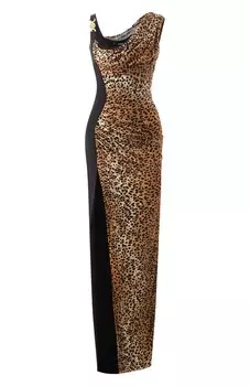 Платье из вискозы Versace