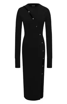 Платье из вискозы Versace Jeans Couture