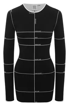 Платье из вискозы VETEMENTS
