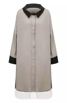 Платье изо льна и хлопка MIDGARD PARIS