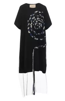 Платье изо льна и хлопка MIDGARD PARIS