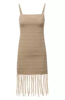 Платье изо льна и хлопка Giuseppe di Morabito