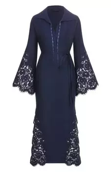 Платье изо льна и шелка MVST