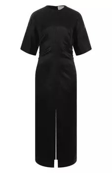 Платье изо льна и шелка Loulou Studio