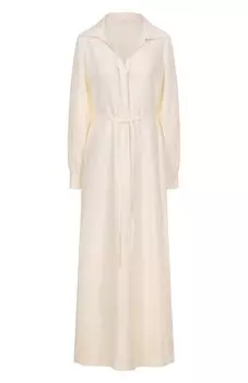 Платье изо льна и шелка MVST