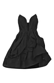 Платье изо льна и шелка Zimmermann