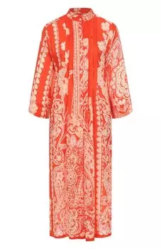 Платье изо льна и шелка Beatrice .b