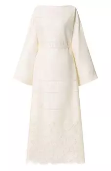 Платье изо льна и шелка MVST