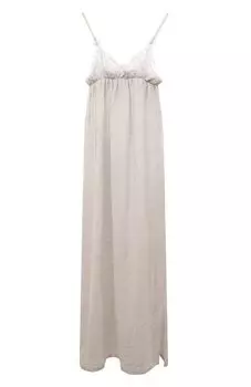 Платье изо льна и вискозы Maurizio