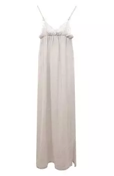 Платье изо льна и вискозы Maurizio