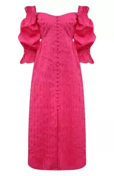 Платье изо льна и вискозы Cult Gaia