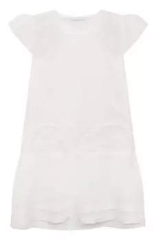 Платье изо льна и вискозы Maurizio