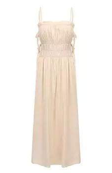 Платье изо льна и вискозы Cult Gaia
