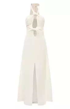 Платье изо льна и вискозы Cult Gaia