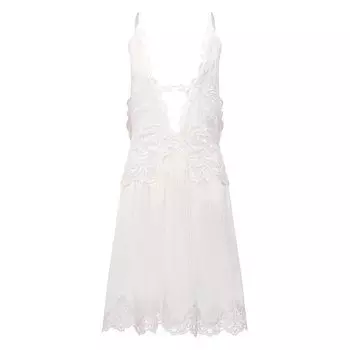 Платье изо льна и вискозы Maurizio