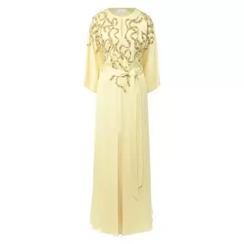 Платье-макси Marchesa