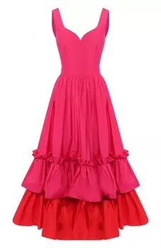 Платье-миди Alexander McQueen