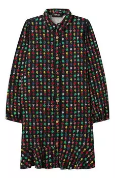 Платье-рубашка из вискозы Versace