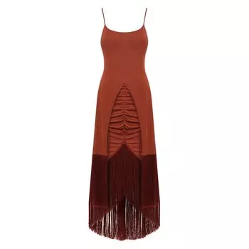 Платье с бахромой Cult Gaia