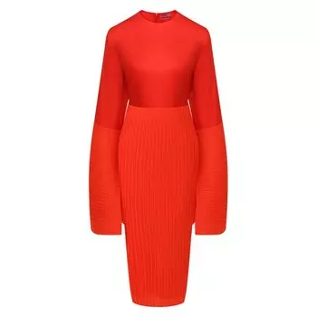 Платье с объемными рукавами Solace London