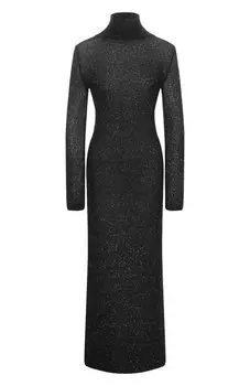 Платье с отделкой пайетками Balenciaga