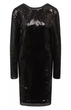 Платье с отделкой пайетками BOSS Orange