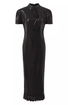 Платье с отделкой пайетками Botrois