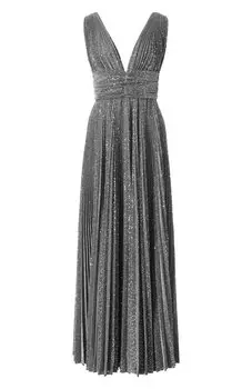 Платье с отделкой пайетками Dolce & Gabbana