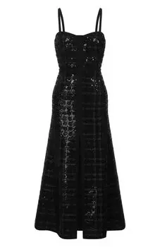 Платье с отделкой пайетками Giambattista Valli