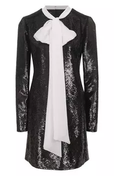 Платье с отделкой пайетками Giambattista Valli