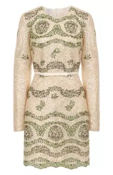 Платье с отделкой пайетками Giambattista Valli